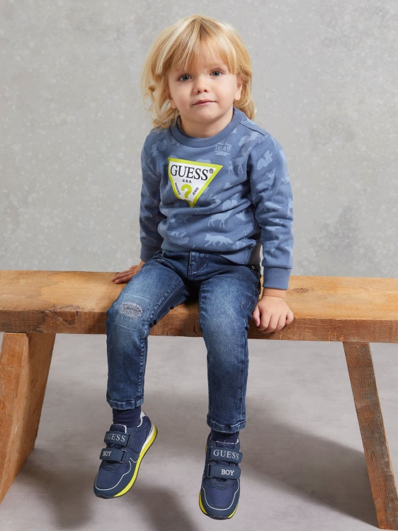 Guess Blue Multi Shop The Look
