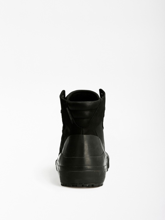 Ederle високи маратонки от естествена кожа Guess черни