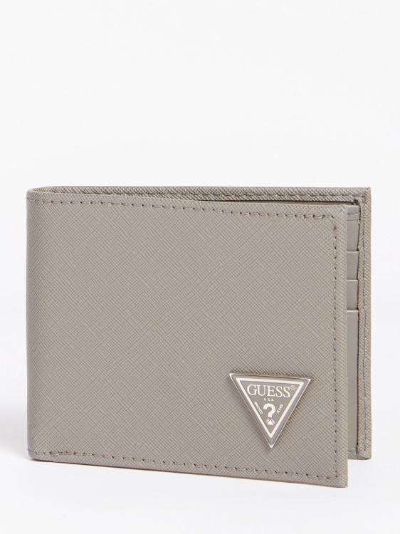сив портфейл Guess Certosa Saffiano