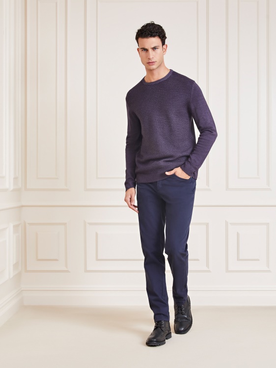 син вълнен пуловер Marciano Guess