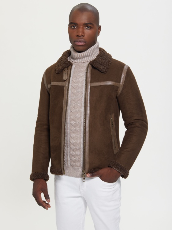 фалшиво яке Guess Brown