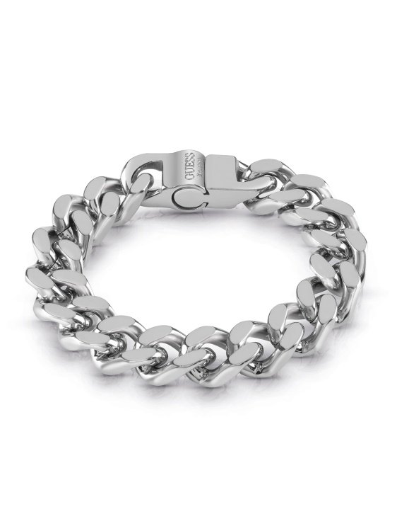 сребърна гривна Guess Hype
