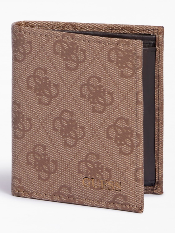 Vezzola 4g портфейл с лого кафяв Guess
