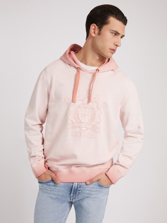 цветен градиентен суичър Guess Pink