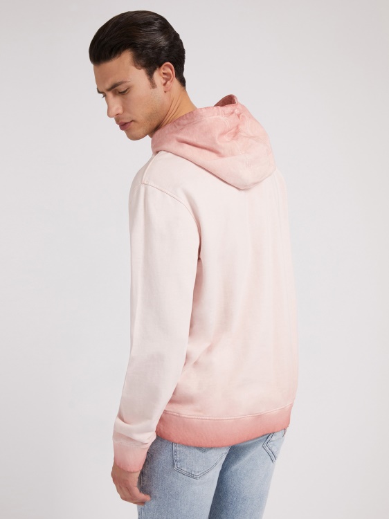 цветен градиентен суичър Guess Pink