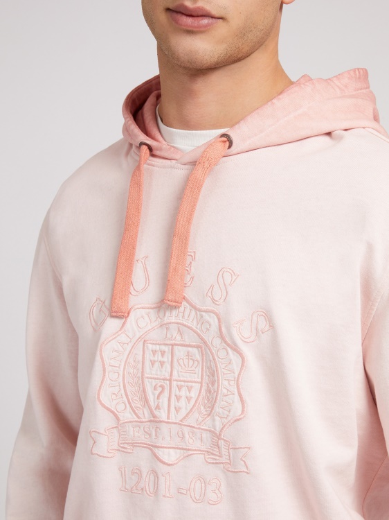 цветен градиентен суичър Guess Pink