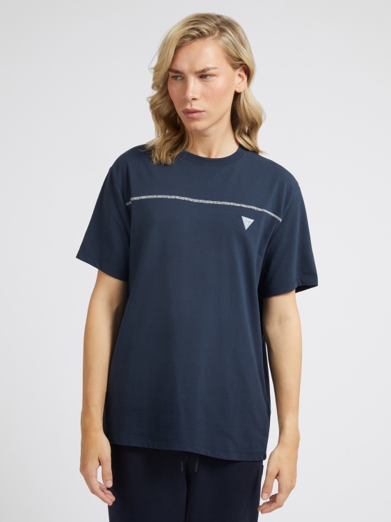 син гръбо лого тениска Guess