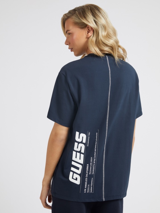 син гръбо лого тениска Guess