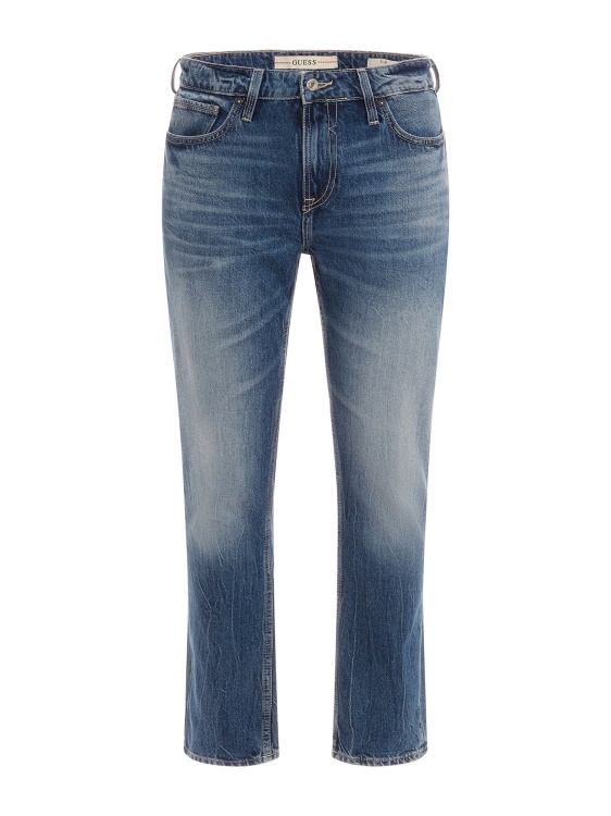 Guess Slim Fit Denim син панталон нова тенденция