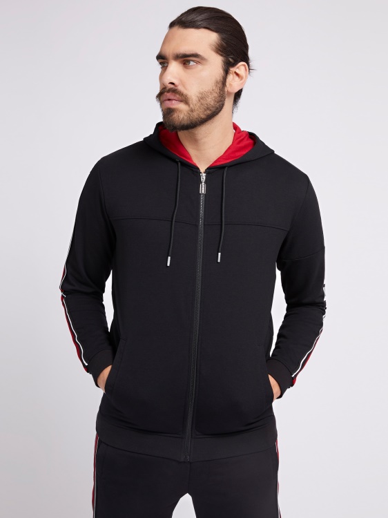 черен костюм Guess Side Logo