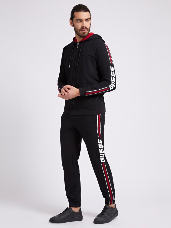 черен костюм Guess Side Logo