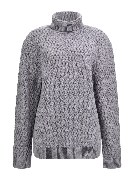 сив пуловер от вълнена смес Marciano Multi Guess