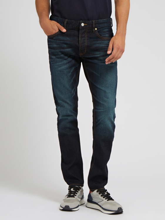син дънков панталон Guess Slim Fit