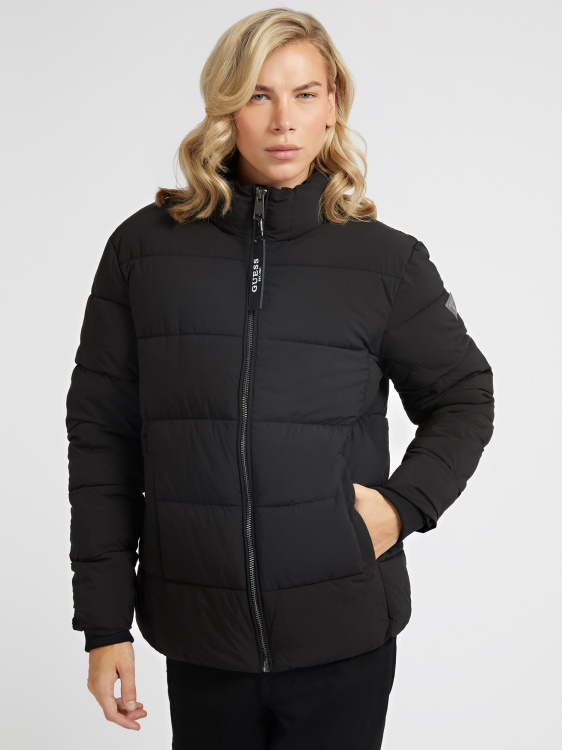 гръб лого Puffer черен Guess