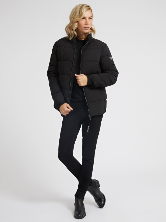 гръб лого Puffer черен Guess
