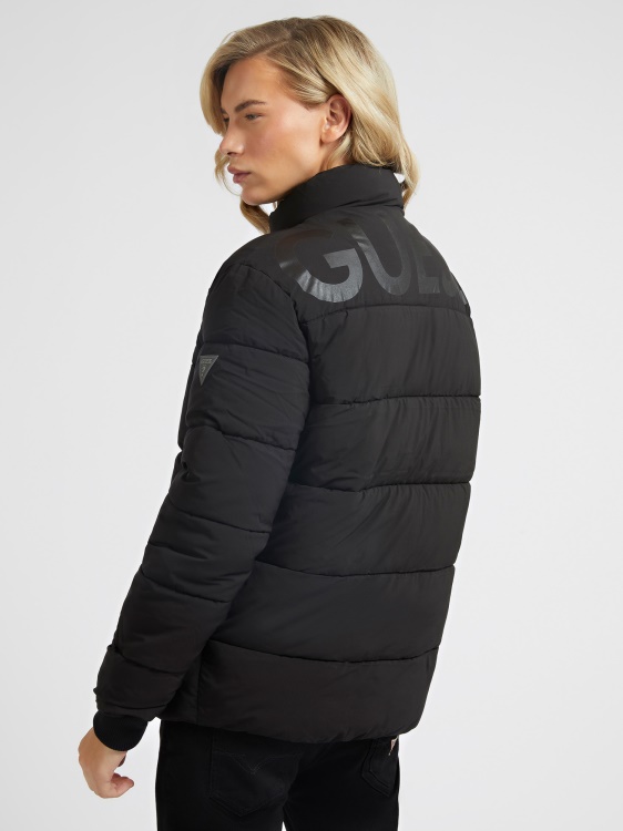 гръб лого Puffer черен Guess