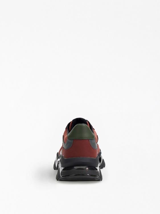 Guess технически найлонови маратонки Massa червени