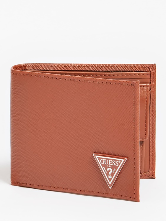 Certosa Saffiano портфейл кафяв Guess