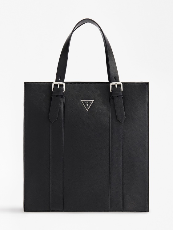 Certosa Saffiano Shopper Black Guess