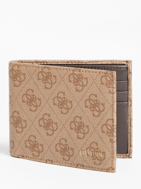Guess Vezzola 4g лого портфейл кафяв