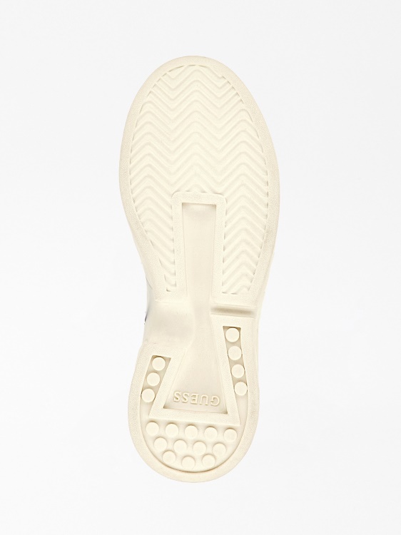 кожени маратонки Bassano Guess бели