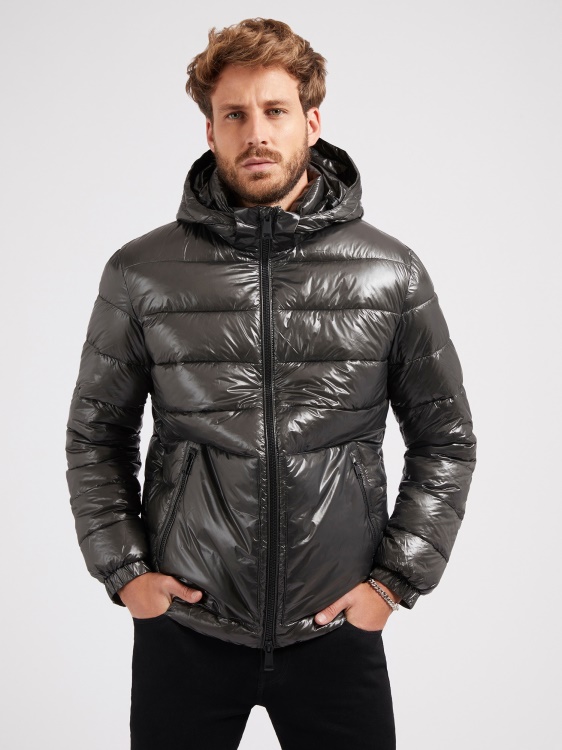 стандартно подплатено какво сиво Guess