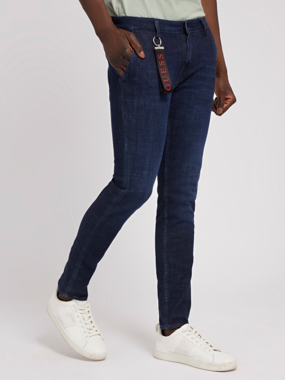 Guess Skinny Fit Denim панталон синя тенденция