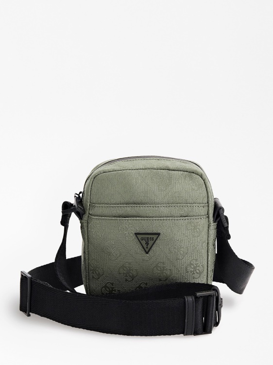 Vezzola найлон Crossbody Green Guess