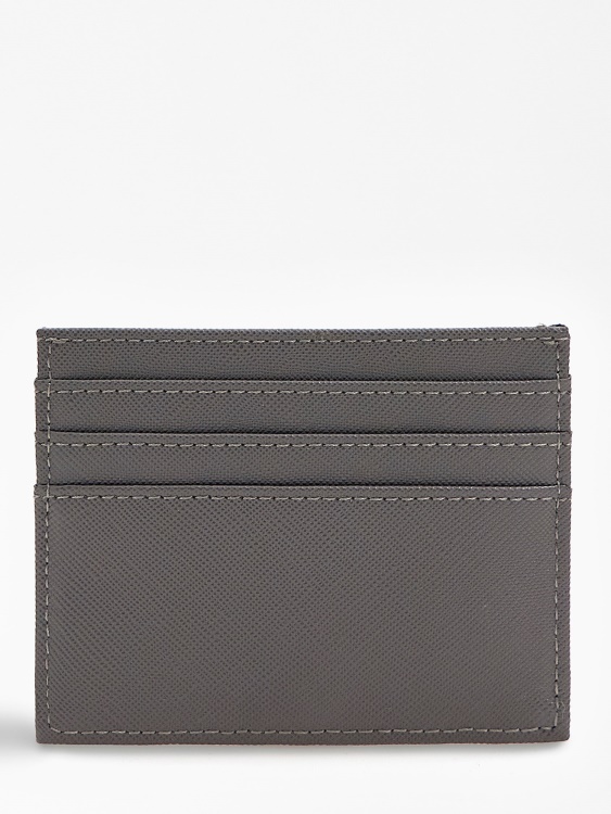 калъф за кредитна карта Guess Grey Certosa Saffiano