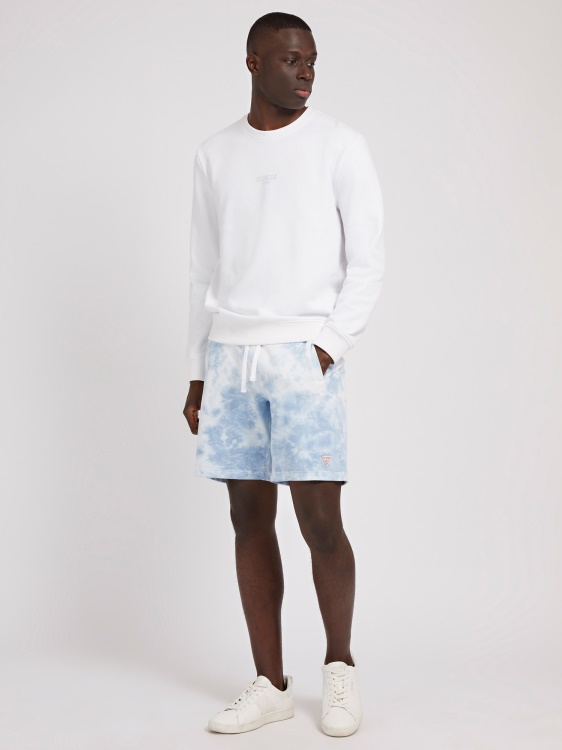 сини многократни къси панталони Guess