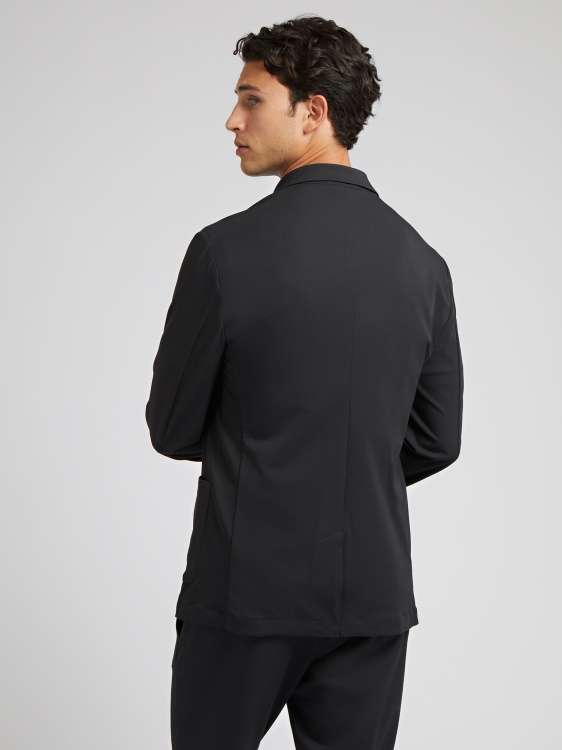 черен блейзър Guess с предни джобове