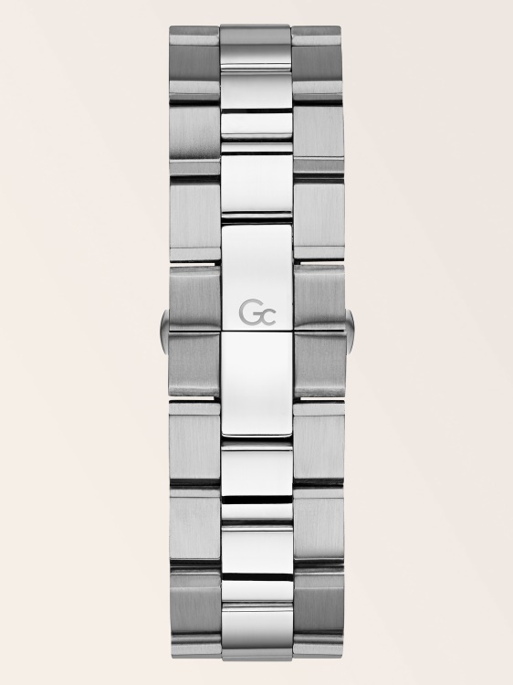 черен часовник Gc стоманен хронограф Guess