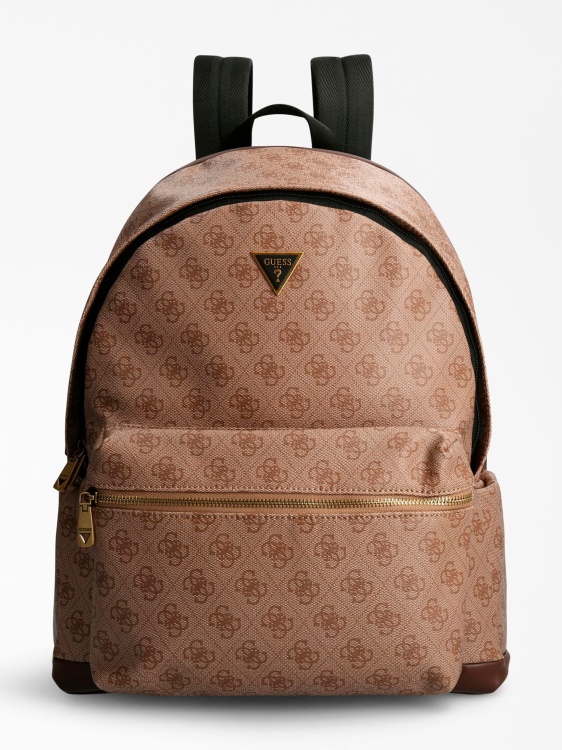 бежова раница с лого Vezzola 4g Guess