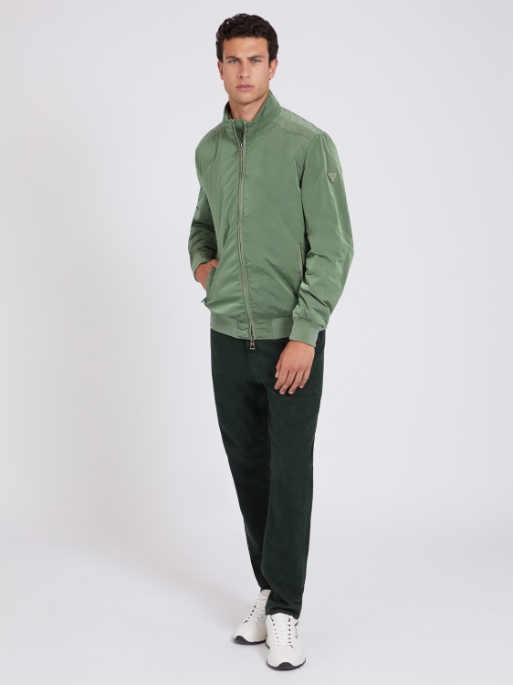 технологично бомбардировъчно яке Guess Green