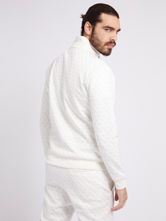 цял костюм с лого Guess бял