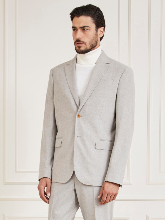 Guess светлосив едноредов блейзър Marciano