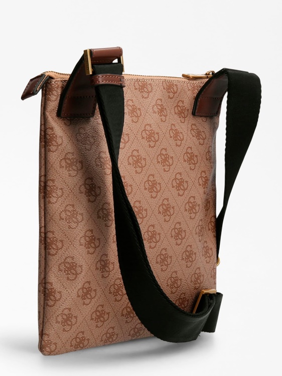 бежов Vezzola 4g лого мини Crossbody Guess