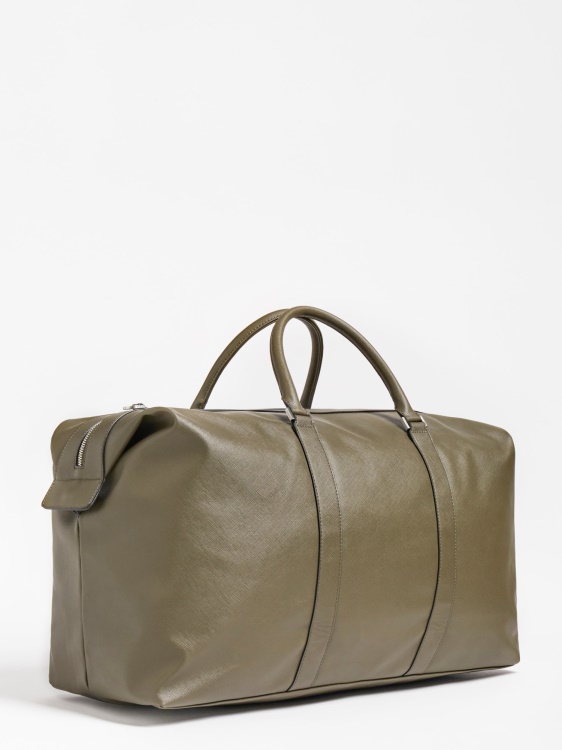 Certosa Saffiano уикенд чанта сиво Guess