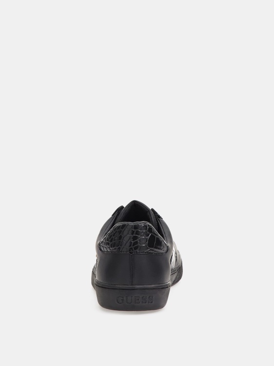 Guess черни маратонки Nola с детайли на лъв