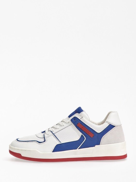 бели кожени ниски кецове Vicenza Guess