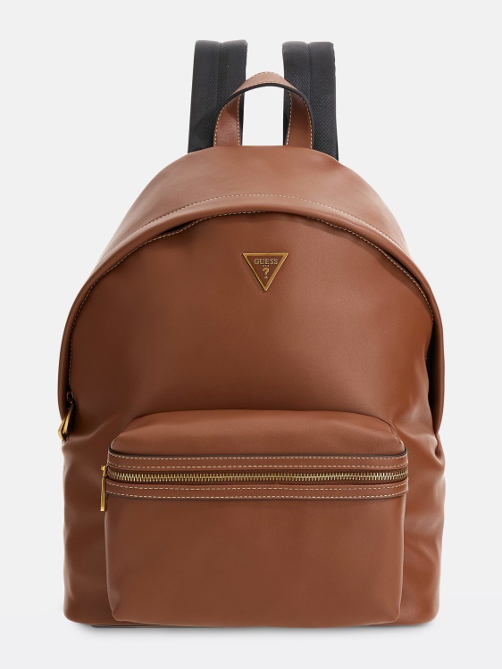 Guess кафява раница с преден джоб