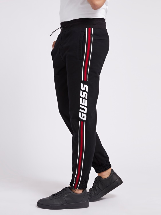 панталон за джогинг със странно лого Guess