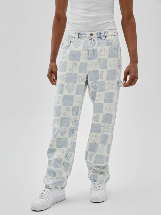 син карго дънков панталон Guess