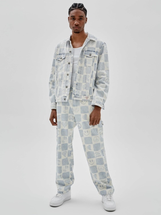 син карго дънков панталон Guess