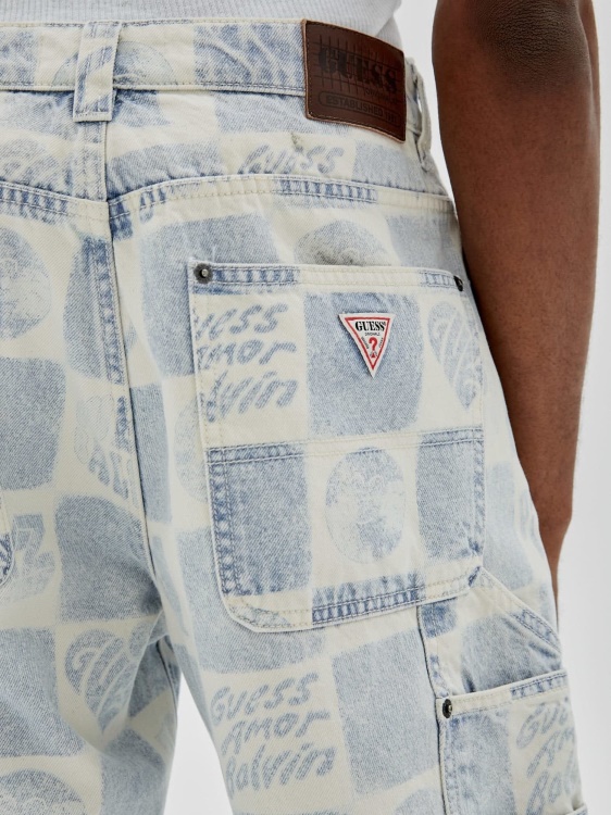 син карго дънков панталон Guess