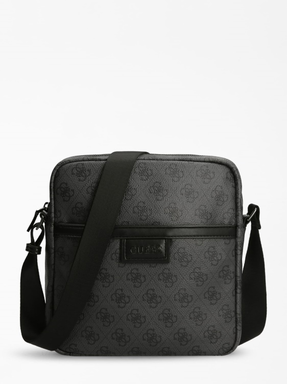 мини чанта през рамо Guess Black Vezzola 4g лого