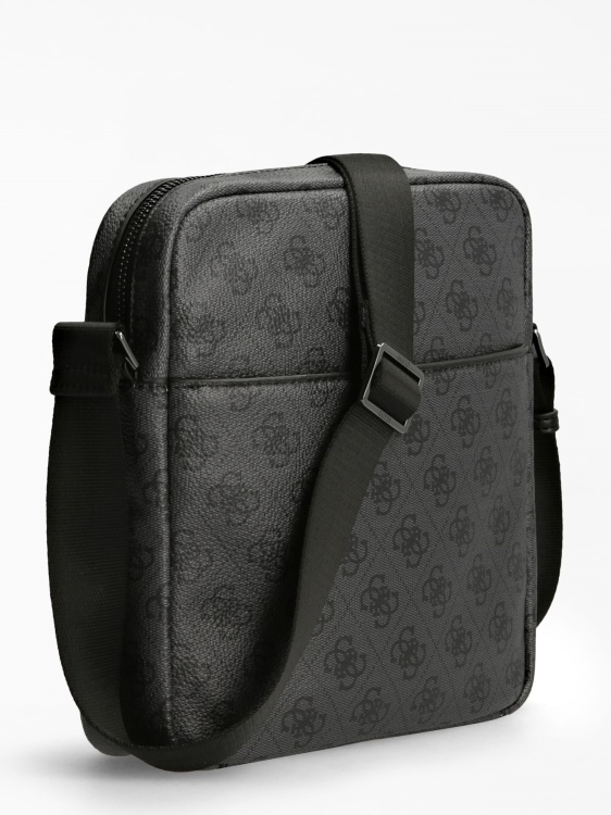 мини чанта през рамо Guess Black Vezzola 4g лого