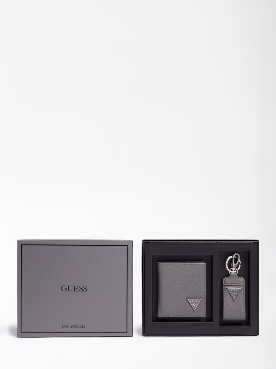 сив Certosa Saffiano бокс сет Guess