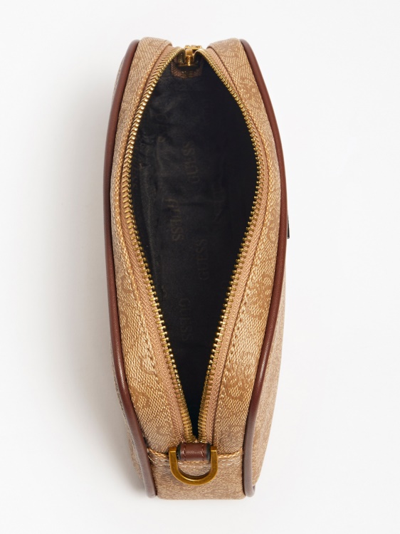 Vezzola 4g несесер с лого бежов Guess