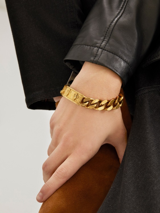 рицарско цвете' гривна златно предположение